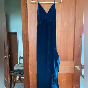 Baltic Born If By the Sea velvet teal gown